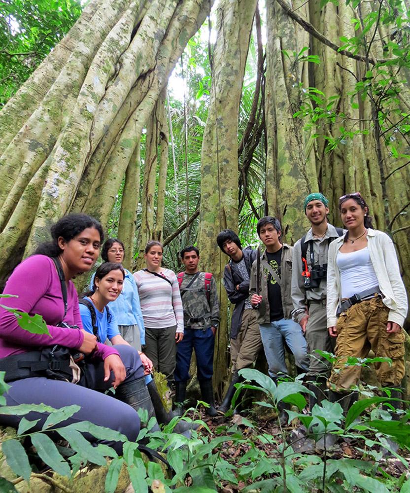 The enthusiastic participants of the first-ever Tropical Ecology and Field Techniques course held in 2013—where are they now?